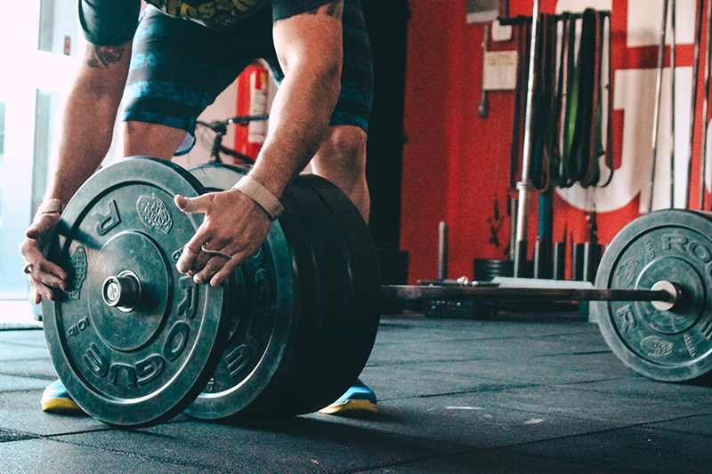 heavy barbell plates